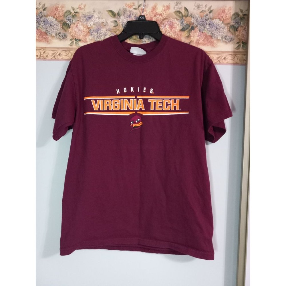 VT Tech Bookstore Virginia Tech Hokies M College Casual Athleisure Sports T-Shir